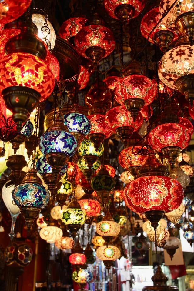 Лампы в Стамбуле